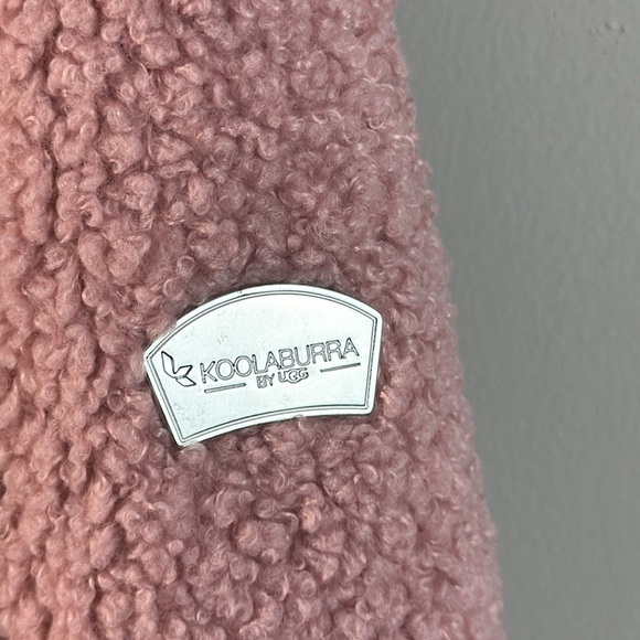 Kookaburra By Ugg Hood Cropped Sherpa Bomber Jacket Size XL - Picture 6 of 16